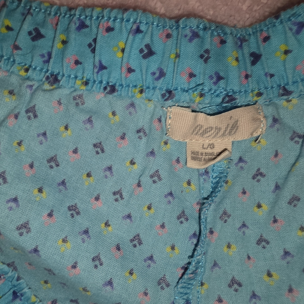 Rene Rofe Teal Patterned Sleep Shorts - Picture 3 of 3